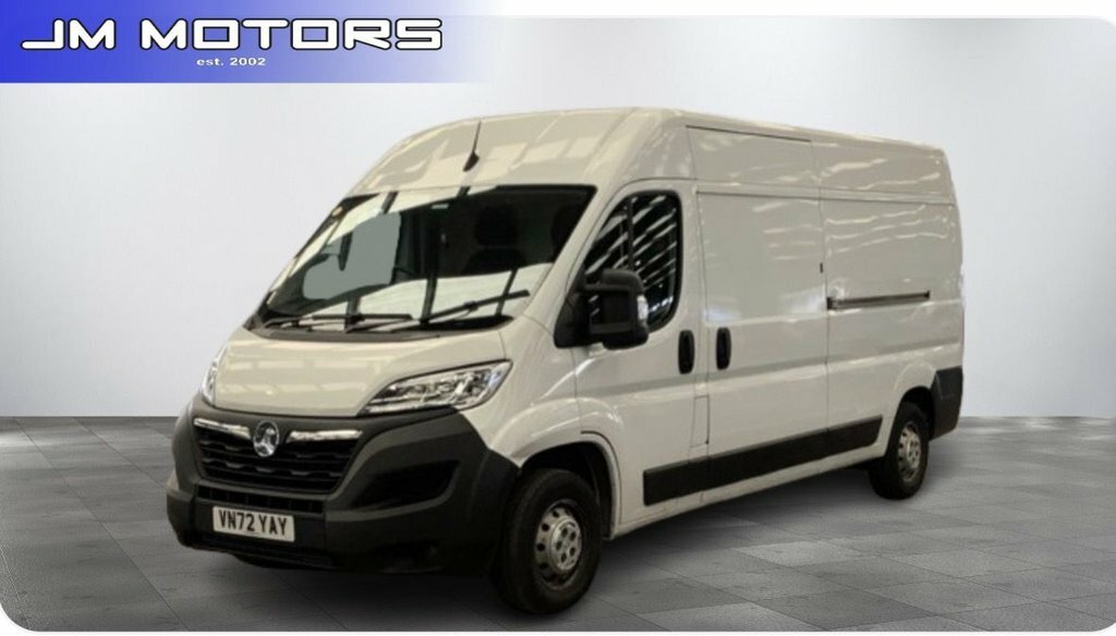 Vauxhall Movano 2.2L Prime White