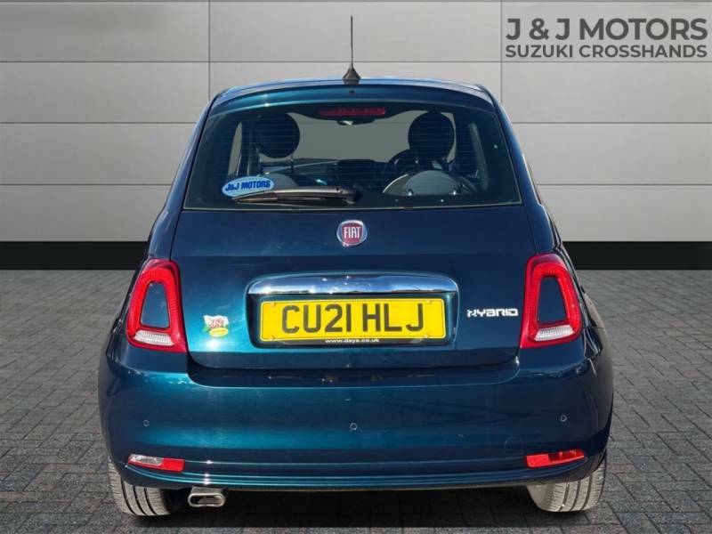 Fiat 500 1.0 Mild Hybrid Lounge - 2021 21 CU21HLJ Blue #6