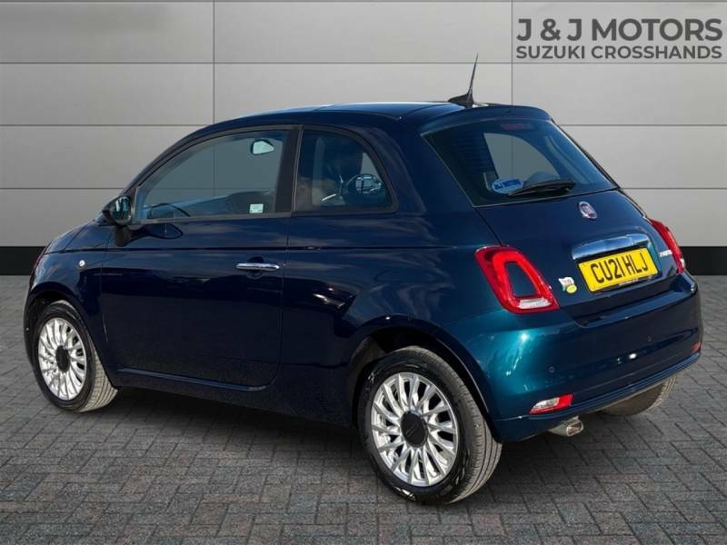 Fiat 500 1.0 Mild Hybrid Lounge - 2021 21 CU21HLJ Blue #5