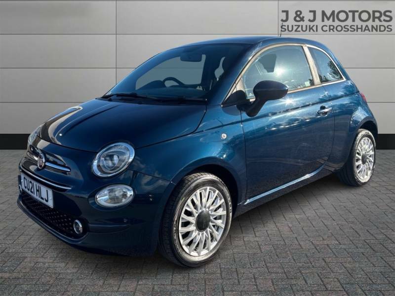 Fiat 500 1.0 Mild Hybrid Lounge - 2021 21 CU21HLJ Blue #3