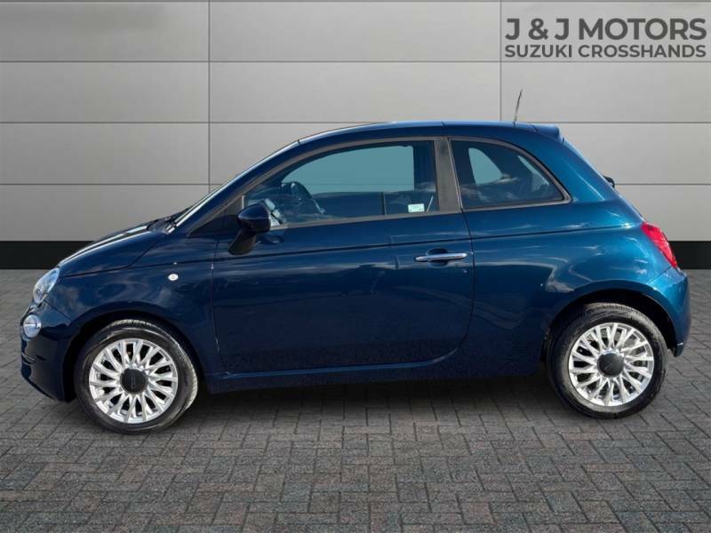 Fiat 500 1.0 Mild Hybrid Lounge - 2021 21 CU21HLJ Blue #4