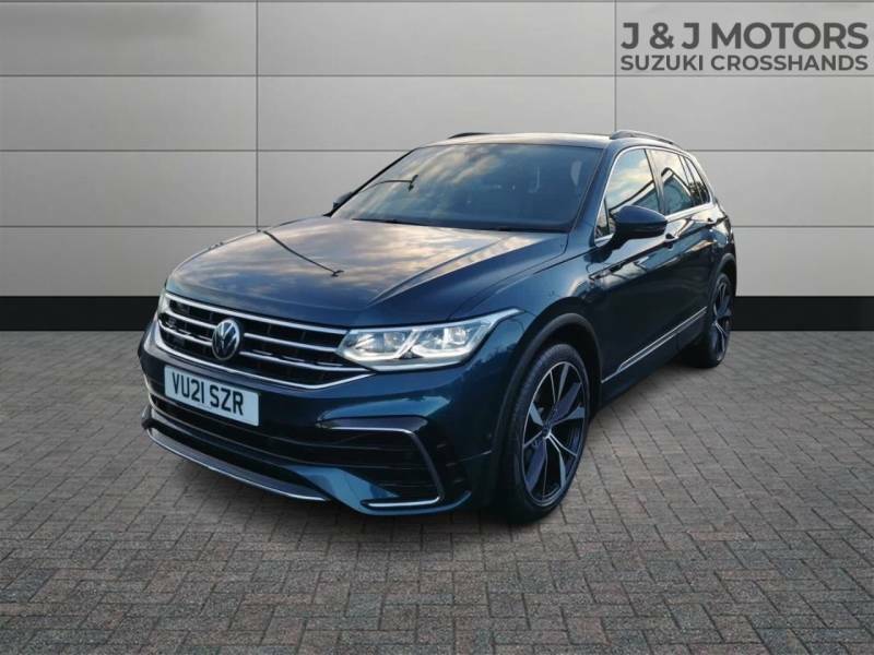 Volkswagen Tiguan 1.5 Tsi 150 R-line Dsg - 2021 21 VU21SZR Blue #3