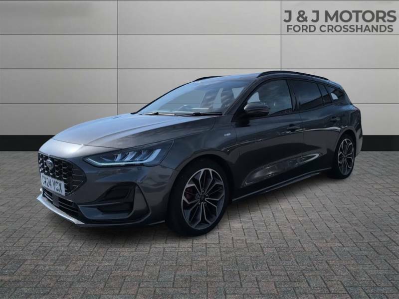 Ford Focus 1.0 Ecoboost Hybrid Mhev 155 St-line X - CV24YCX Grey #3
