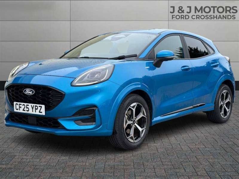 Ford Puma 1.0 Ecoboost Hybrid Mhev St-line - 2025 25 CF25YPZ Blue #2