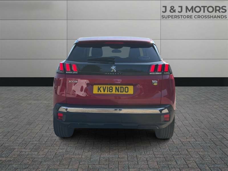 Peugeot 3008 1.6 Bluehdi 120 Allure - 2018 18 KV18NDO Red #5