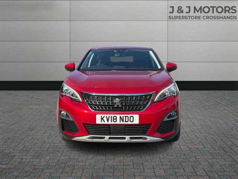 Peugeot 3008 1.6 Bluehdi 120 Allure - 2018 18 KV18NDO Red #4