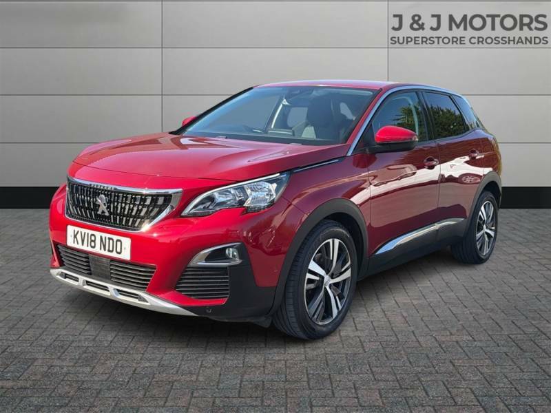 Peugeot 3008 1.6 Bluehdi 120 Allure - 2018 18 KV18NDO Red #3