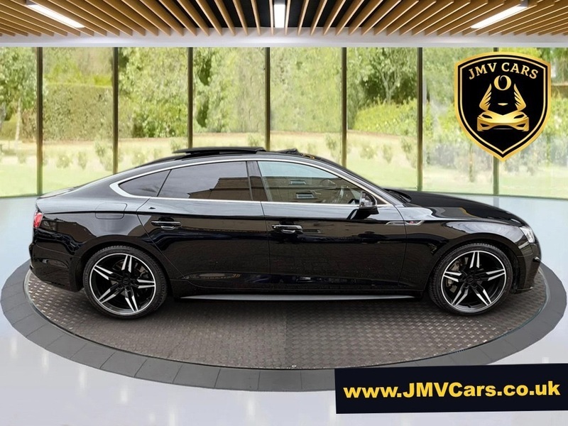 Audi A5 Sportback Tfsi Quattro S VU67DKK Black #2