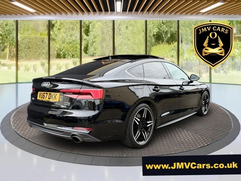 Audi A5 Sportback Tfsi Quattro S VU67DKK Black #6