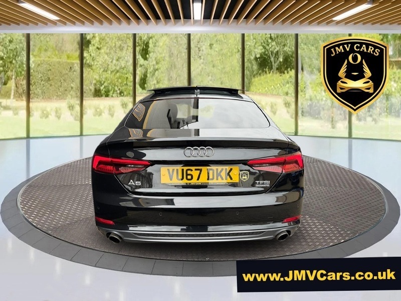 Audi A5 Sportback Tfsi Quattro S VU67DKK Black #4