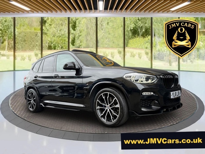 BMW X3 Xdrive20i M Sport YL18LDK Black #4