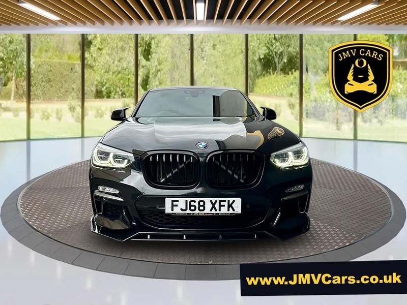 BMW X4 M40d Black #3