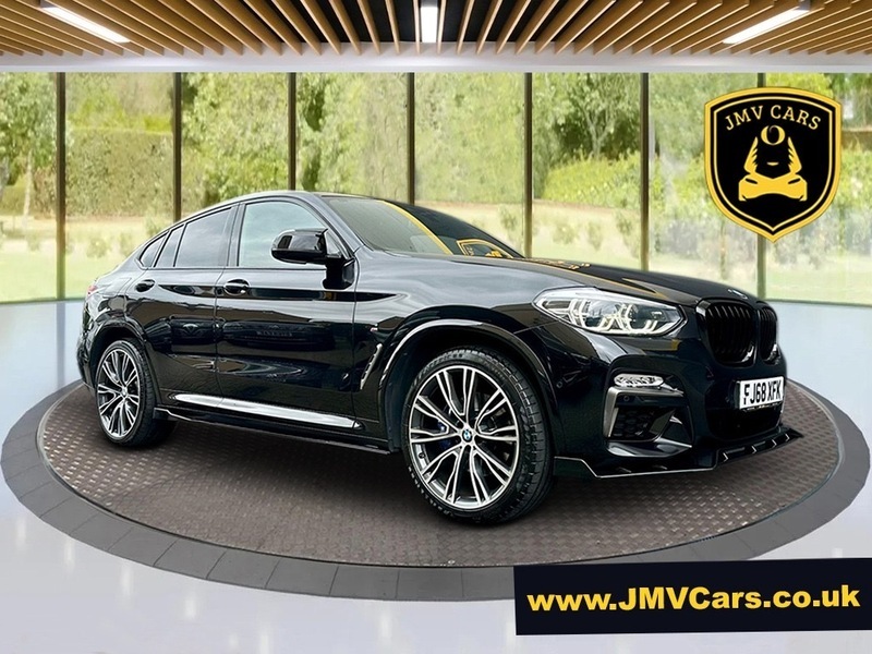BMW X4 M40d Black #5