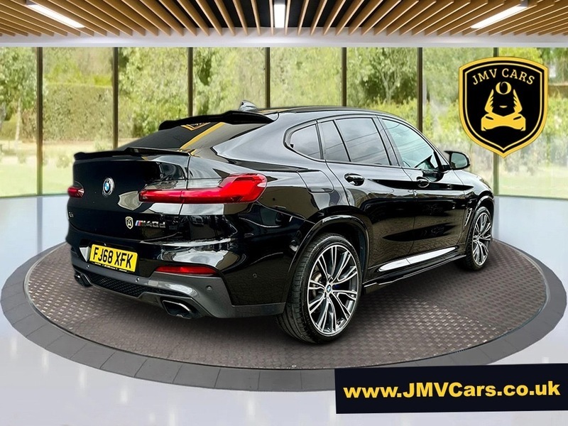BMW X4 M40d Black #6