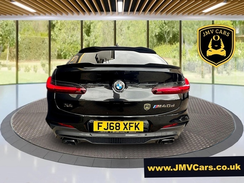 BMW X4 M40d Black #4