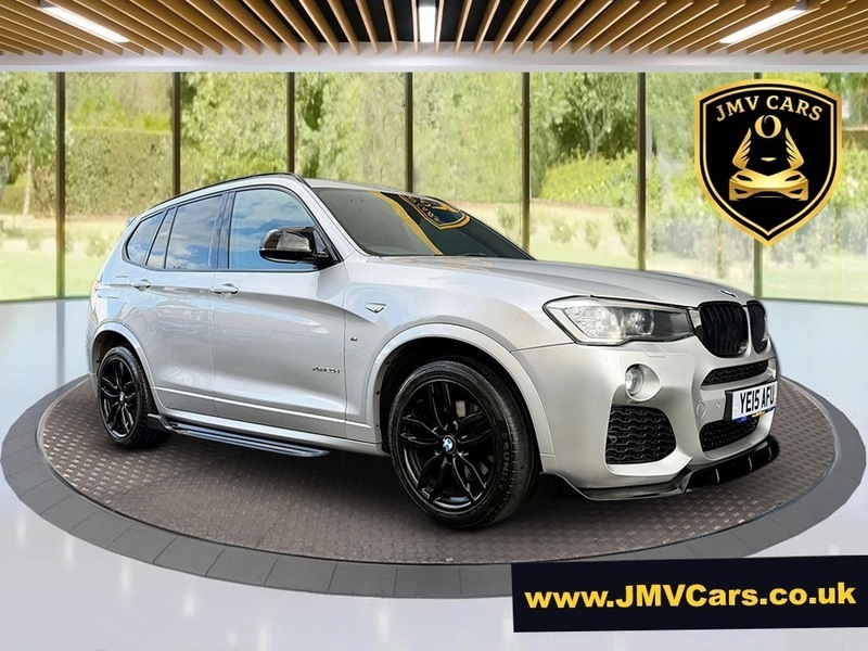 BMW X3 Xdrive20d M Sport YE15AFU Silver #5