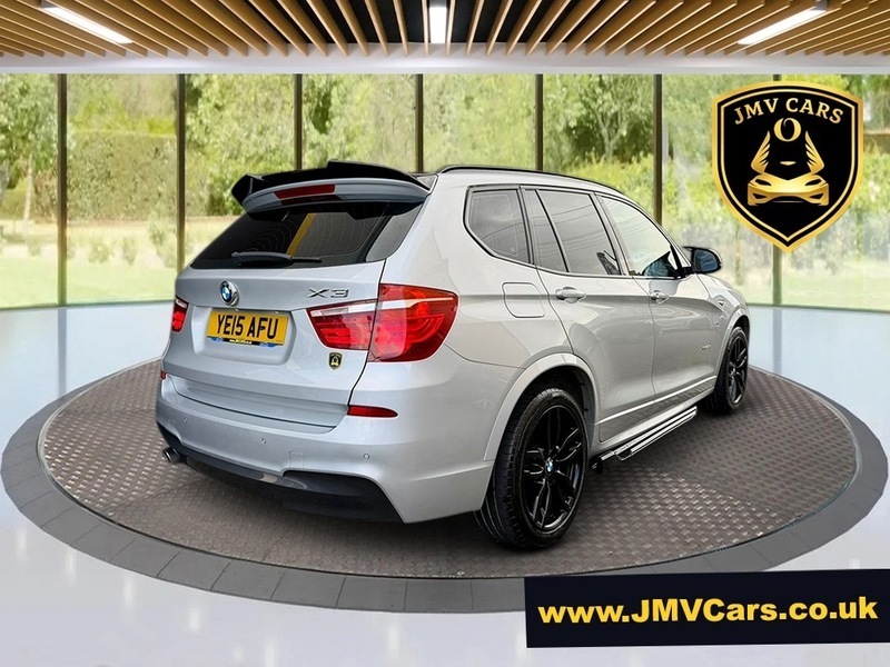 BMW X3 Xdrive20d M Sport YE15AFU Silver #6