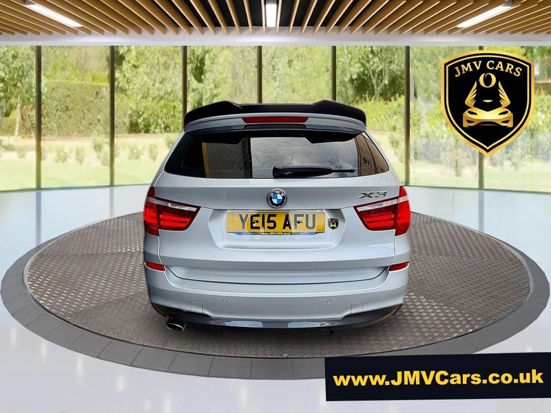 BMW X3 Xdrive20d M Sport YE15AFU Silver #4