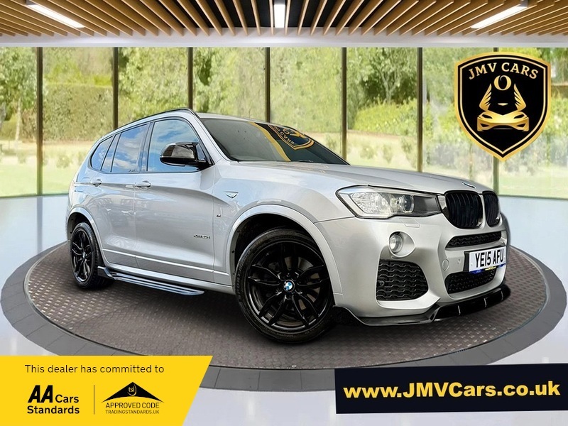 BMW X3 Xdrive20d M Sport Silver