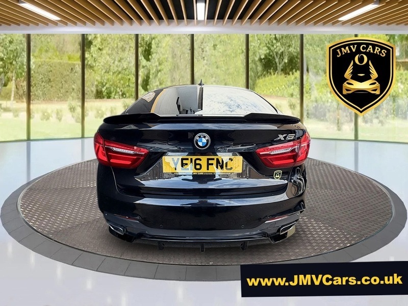BMW X6 Xdrive40d M Sport YE16FNC Black #4