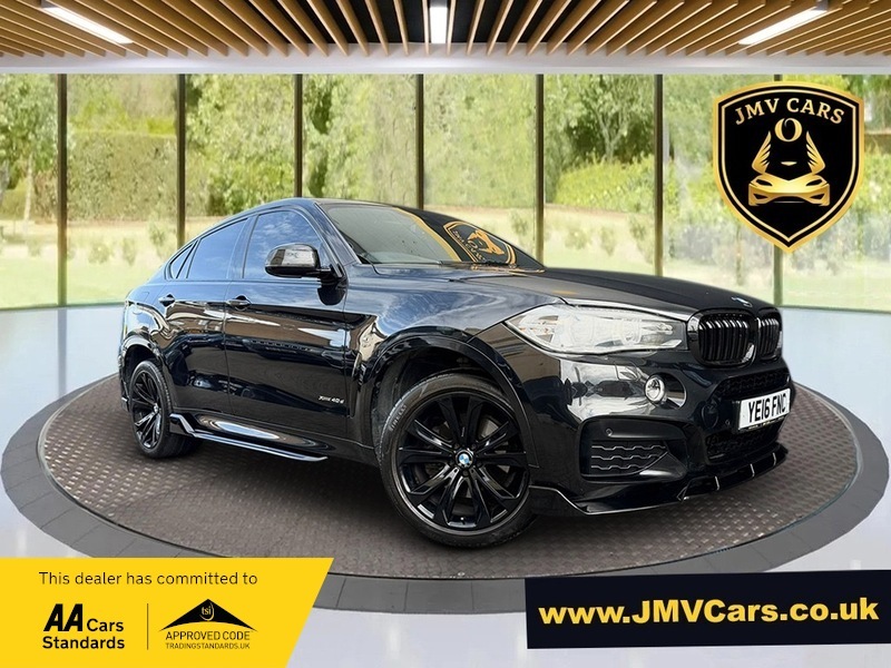 BMW X6 Xdrive40d M Sport Black