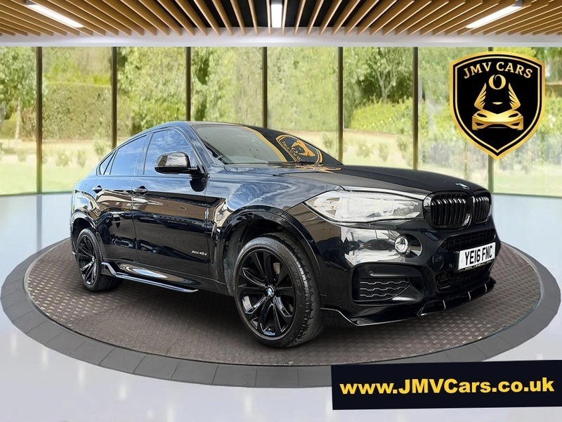 BMW X6 Xdrive40d M Sport YE16FNC Black #5