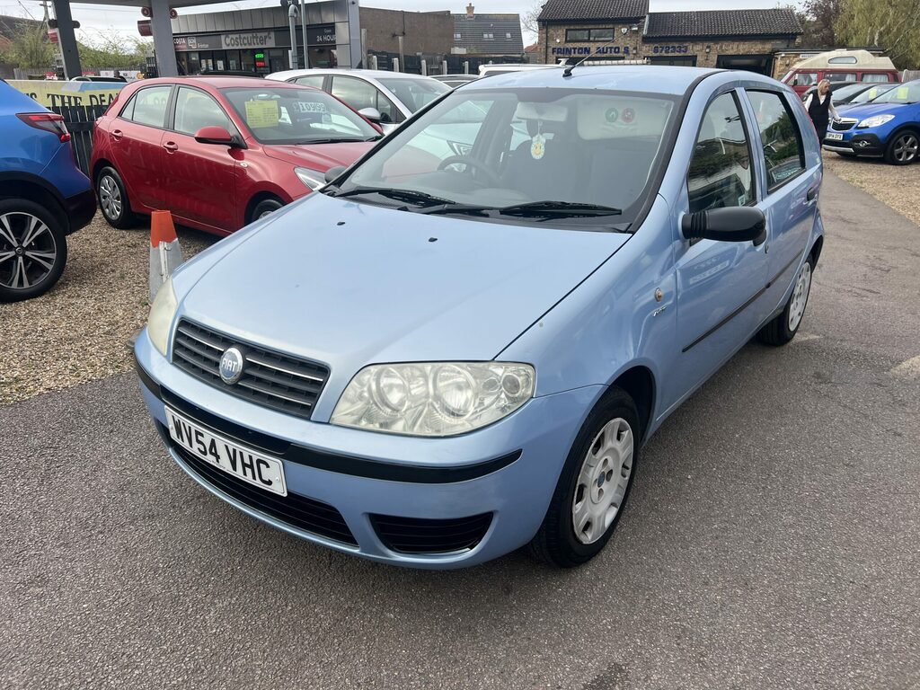 Fiat Punto 1250 cc 89 K WV54VHC Blue #3