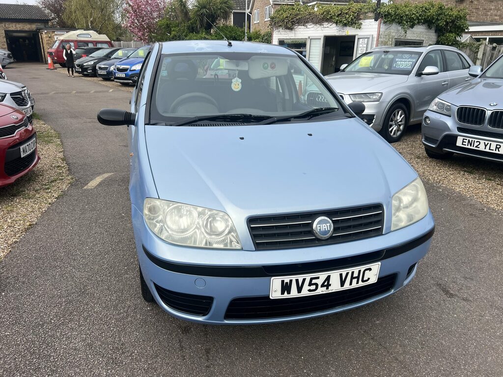 Fiat Punto 1250 cc 89 K WV54VHC Blue #2
