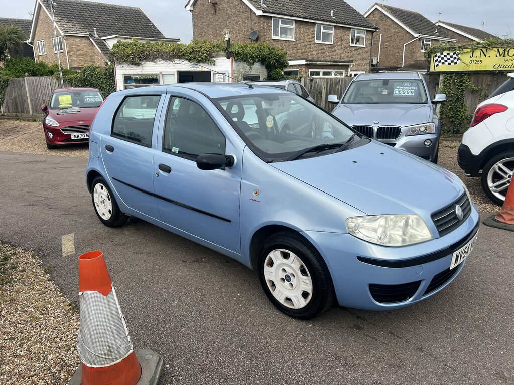 Fiat Punto 1250 cc 89 K Blue