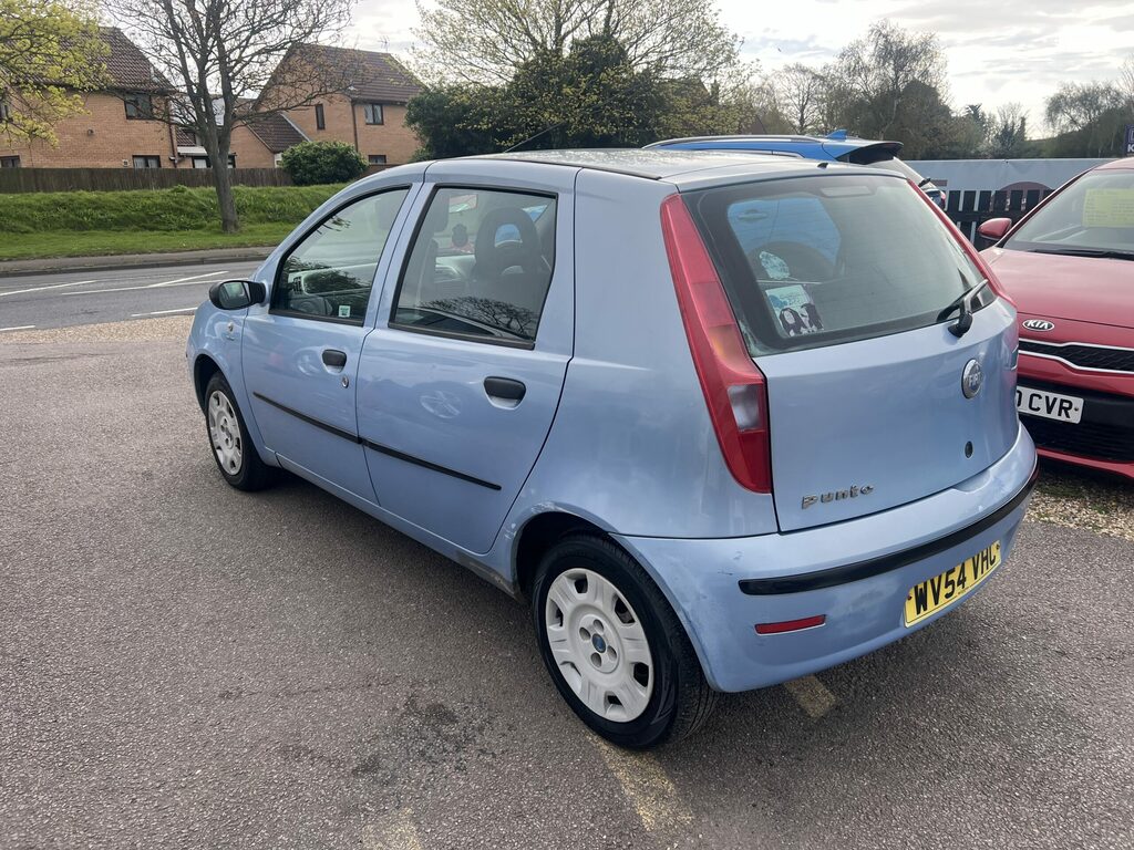 Fiat Punto 1250 cc 89 K WV54VHC Blue #5