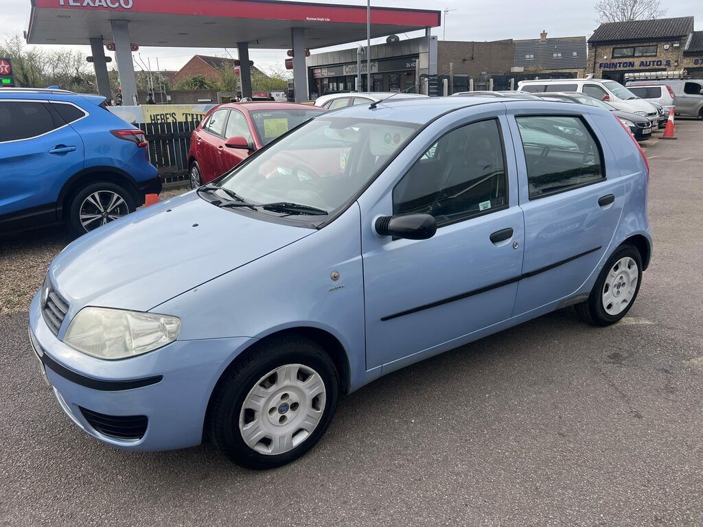 Fiat Punto 1250 cc 89 K WV54VHC Blue #4