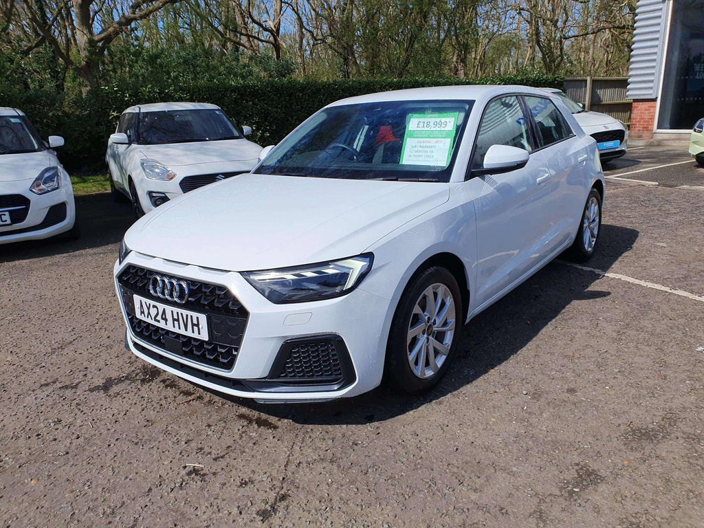 Audi A1 Sport 30 Tfsi AX24HVH White #3