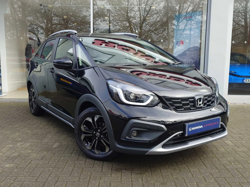 Honda Jazz 1.5 I-mmd Hybrid Crosstar Advance Ecvt Black