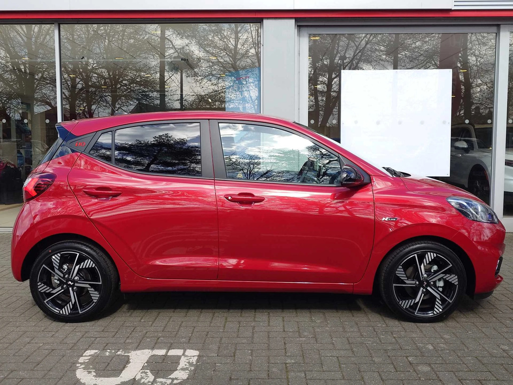 Hyundai I10 1.0T 90 N Line Nav AF75EUH Red #5