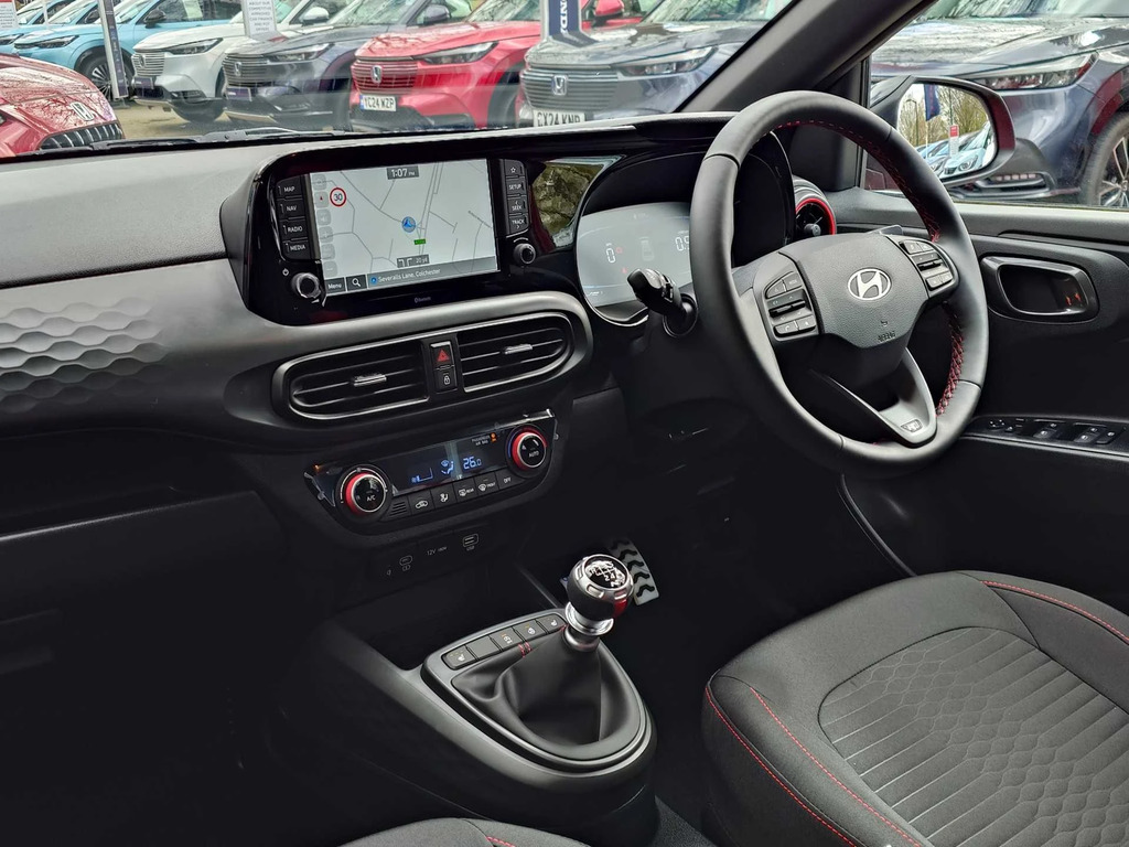 Hyundai I10 1.0T 90 N Line Nav AF75EUH Red #2