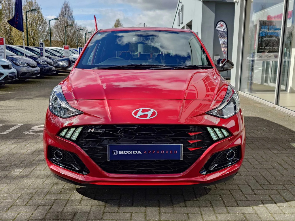 Hyundai I10 1.0T 90 N Line Nav AF75EUH Red #6