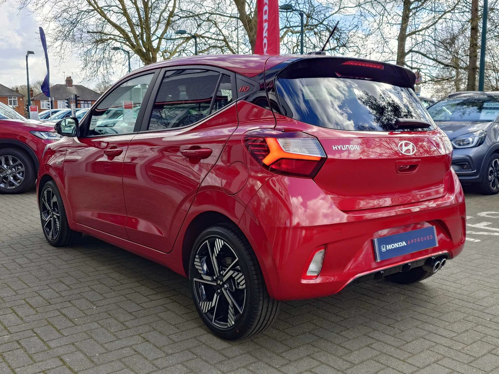 Hyundai I10 1.0T 90 N Line Nav AF75EUH Red #3