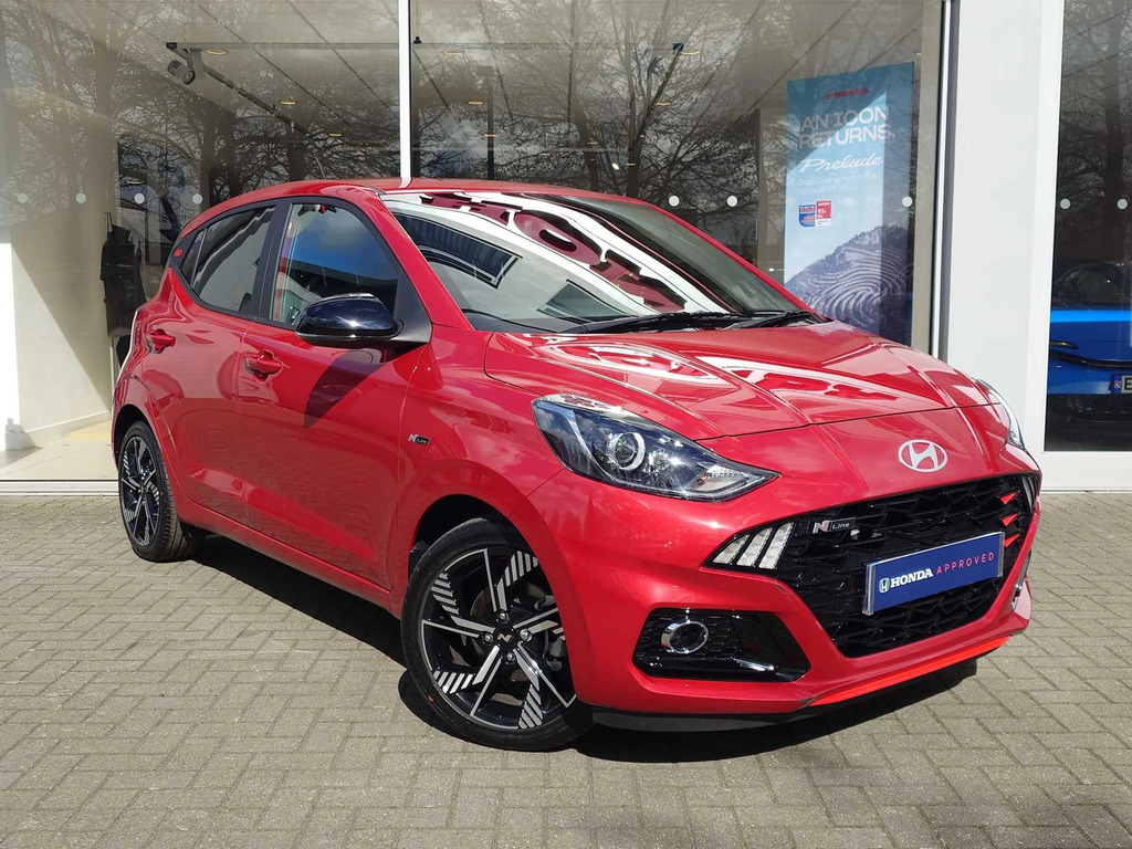 Hyundai I10 1.0T 90 N Line Nav Red