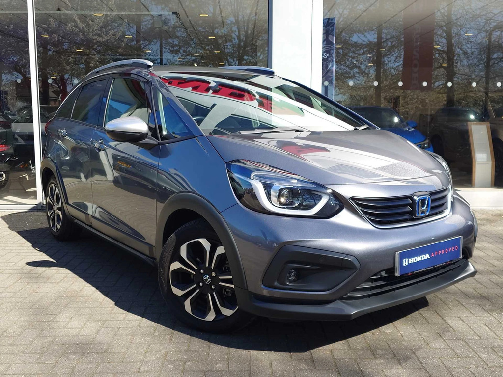 Honda Jazz 1.5 I-mmd Hybrid Crosstar Ex Ecvt Grey