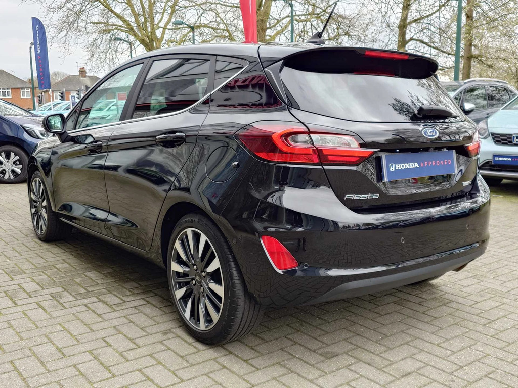 Ford Fiesta 1.0 Ecoboost Hbd Mhev 125 Titanium Vignale EU22UXE Black #3