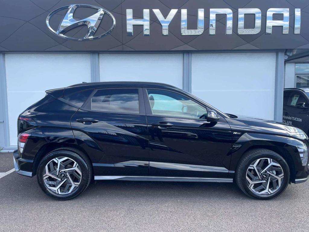 Hyundai Kona 1.6 Hybrid 129 N Line Dct EN74UJU Black #2