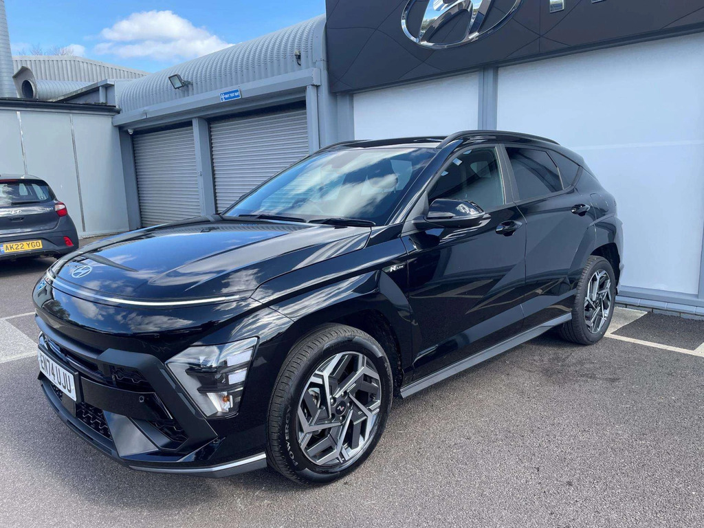 Hyundai Kona 1.6 Hybrid 129 N Line Dct EN74UJU Black #6