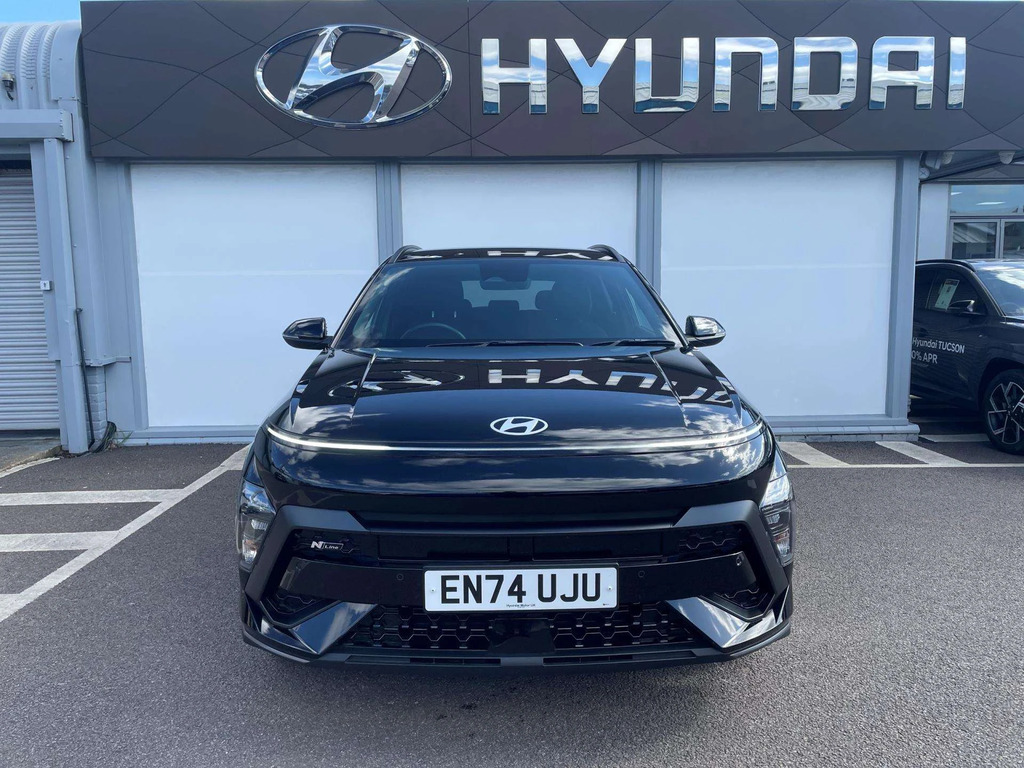 Hyundai Kona 1.6 Hybrid 129 N Line Dct EN74UJU Black #4