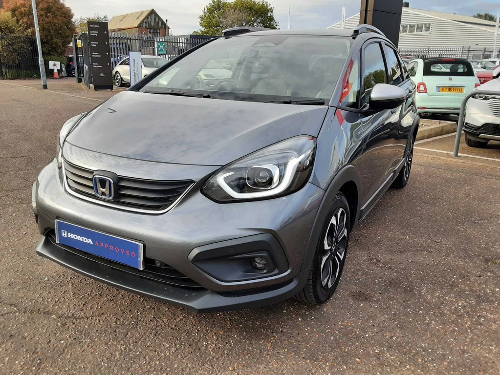 Honda Jazz 1.5 I-mmd Hybrid Crosstar Ex Ecvt DF22NCN Grey #4