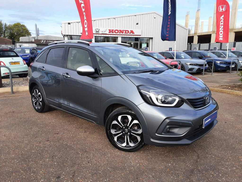 Honda Jazz 1.5 I-mmd Hybrid Crosstar Ex Ecvt Grey