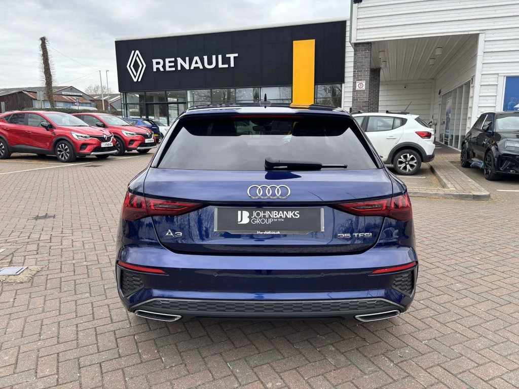 Audi A3 35 Tfsi S Line HF21WMW Blue #3
