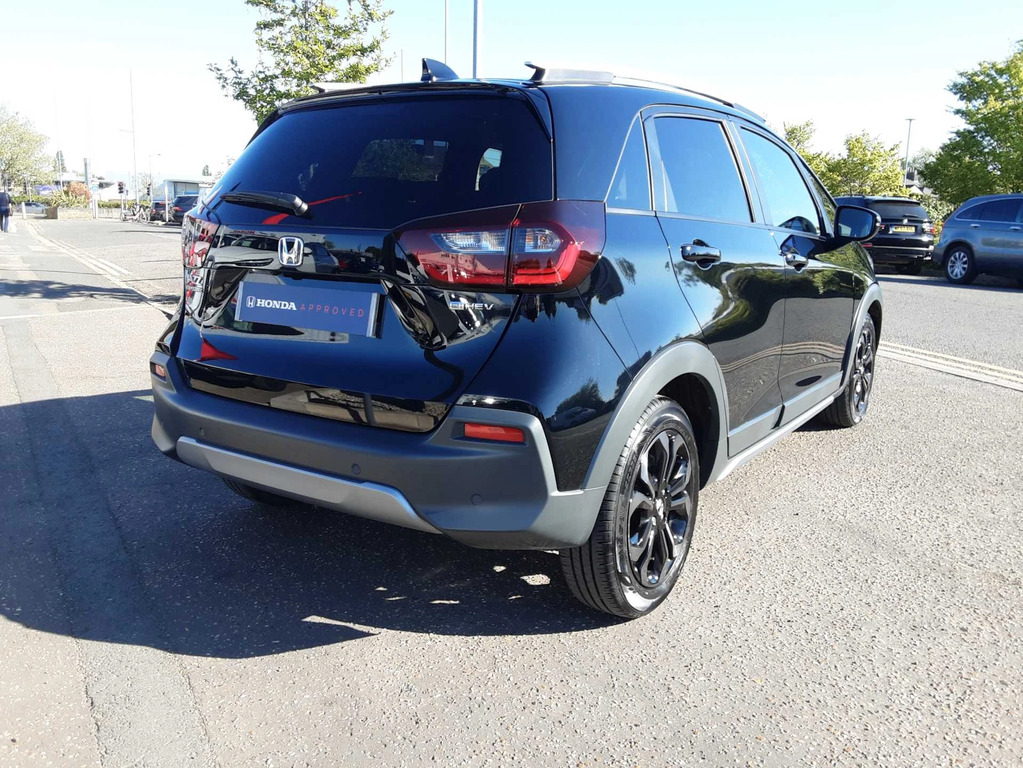 Honda Jazz 1.5 I-mmd Hybrid Crosstar Advance Ecvt Black #6