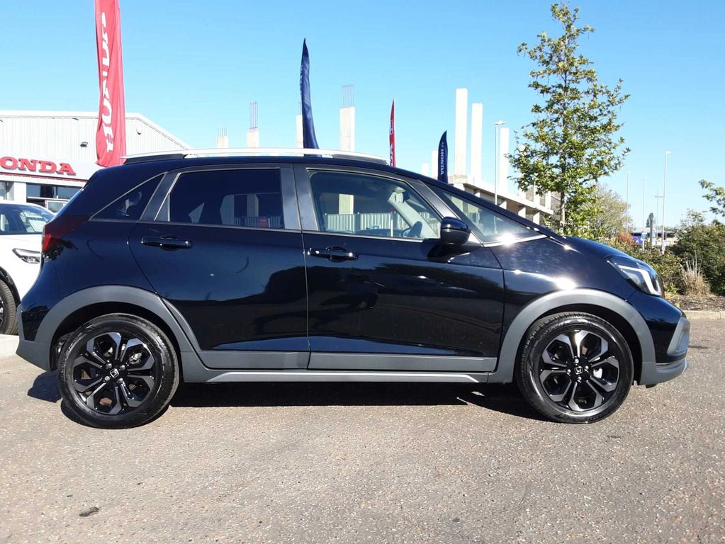 Honda Jazz 1.5 I-mmd Hybrid Crosstar Advance Ecvt Black #4