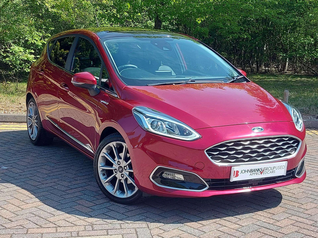 Ford Fiesta Vignale Turbo Red