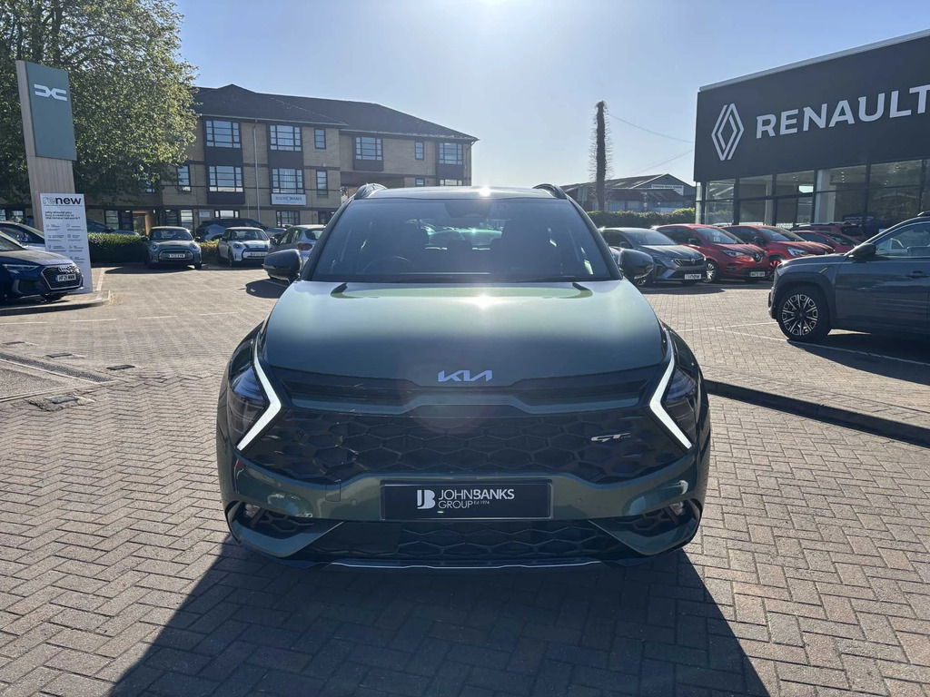 Kia Sportage 1.6T Gdi 207 Hev Gt-line S AK25JUH Green #2